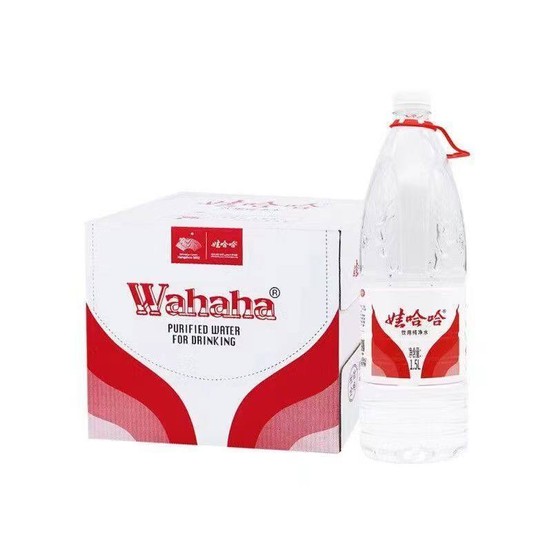 娃哈哈矿泉水1.5L大水