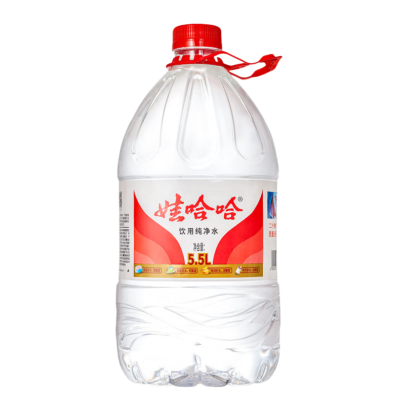 5.5L娃哈哈纯净水