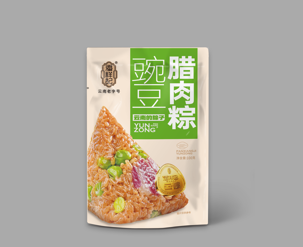 2908潘祥记100克豌豆腊肉粽