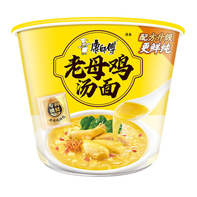 康师傅老母鸡汤桶面