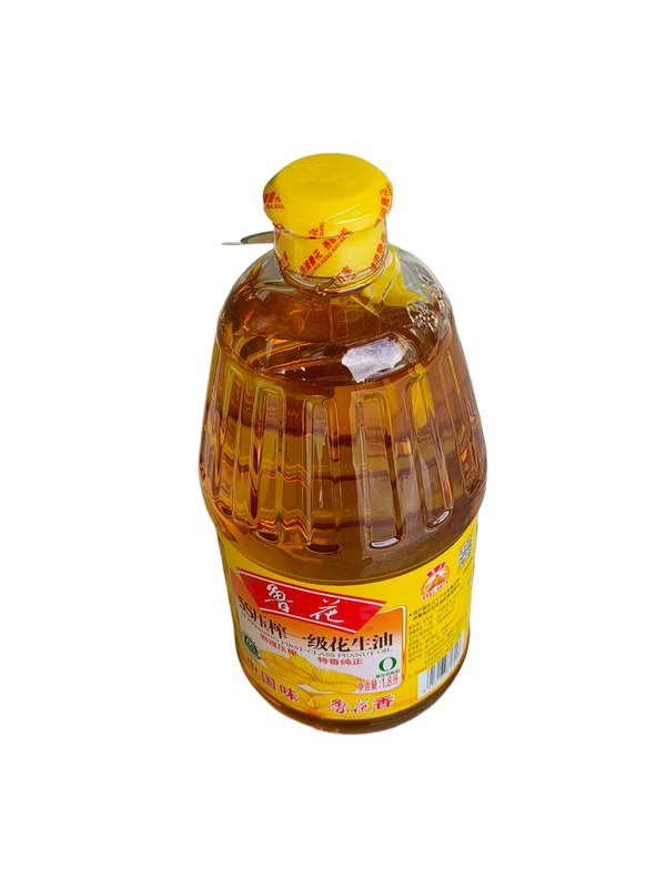 鲁花压榨一级花生1.8L