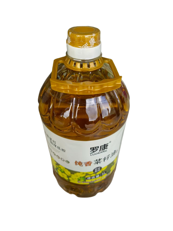 罗康罗平纯香菜籽油(非转)5L