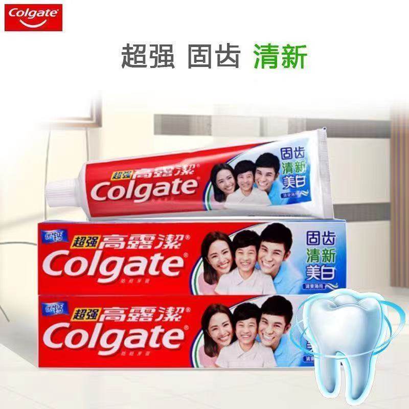 140g高露洁固齿清新美白牙膏