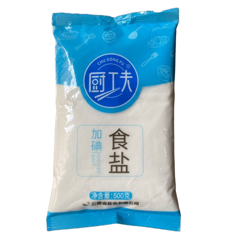 厨功夫加碘食盐500g