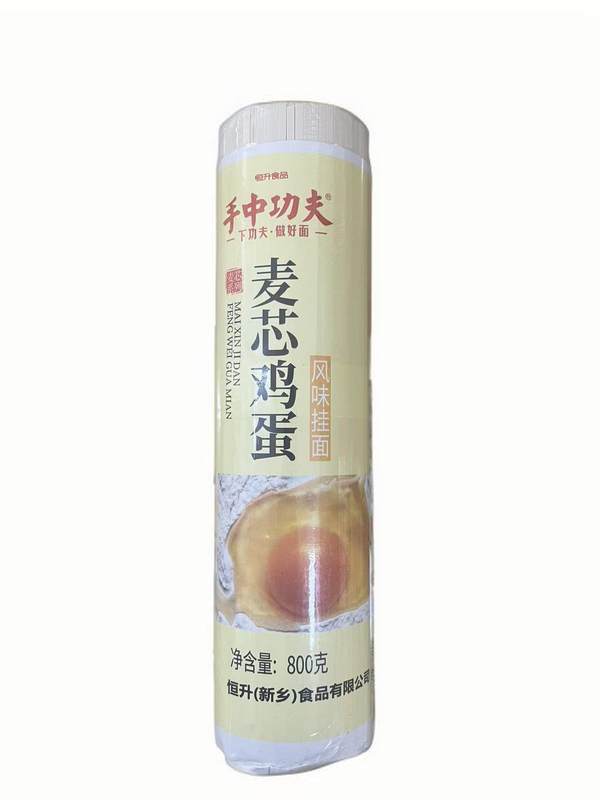 功夫麦芯鸡蛋面800g(粗)