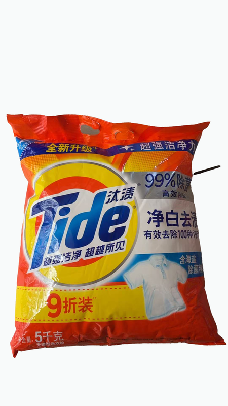 汰渍5kg净百白去渍升级洗衣粉