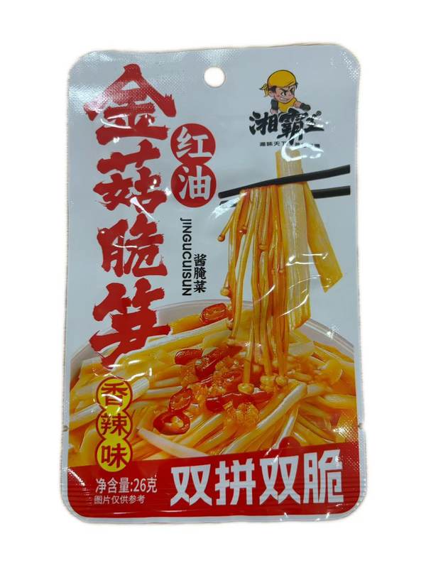 湘霸王金菇脆笋26g（香辣味）*1/袋