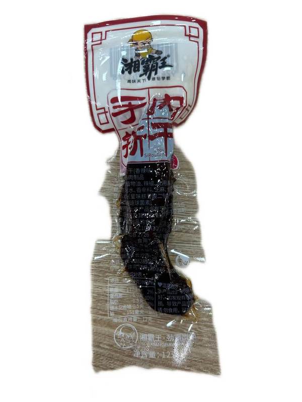 湘霸王手撕肉干香辣味12g*1/袋
