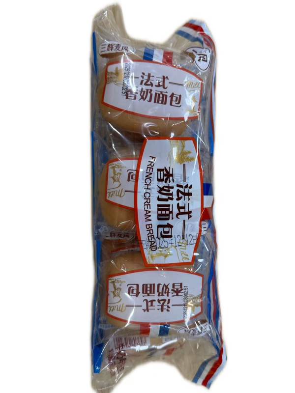 三辉麦风法式香奶面包200g(10枚）*1/袋