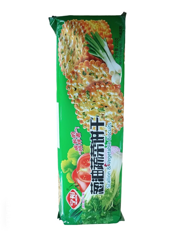 亨裕葱油蔬菜饼210g*1/盒