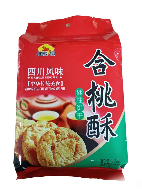 亨裕合桃酥饼干336g*1/袋