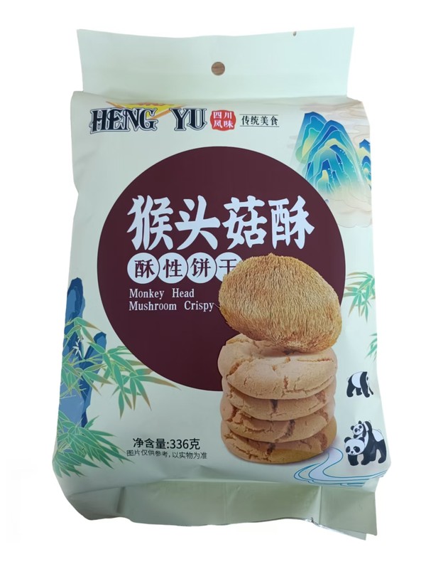 亨裕猴菇酥饼干336g*1/袋