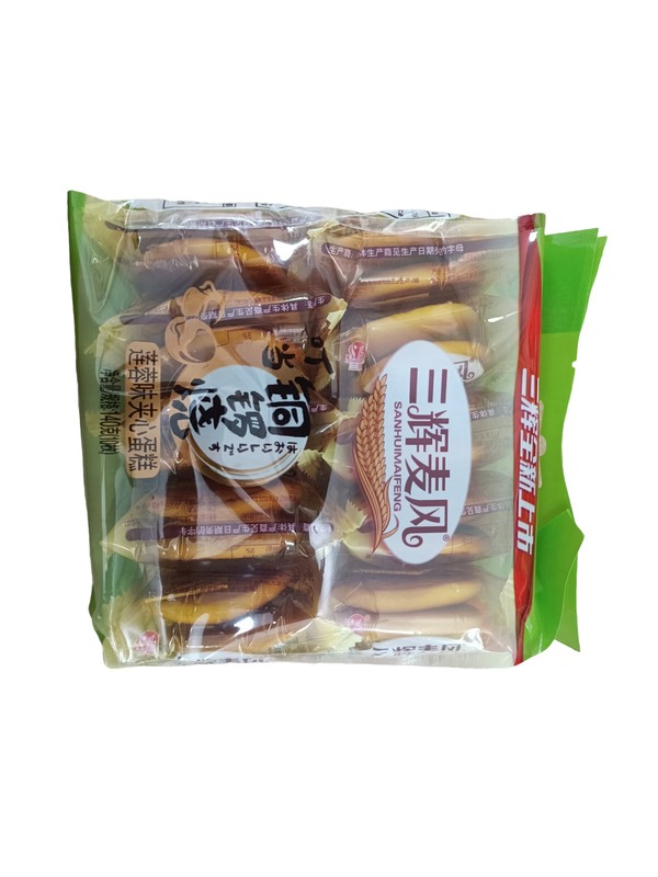 三辉麦风铜锣烧香芋味夹心蛋糕140g*1/袋