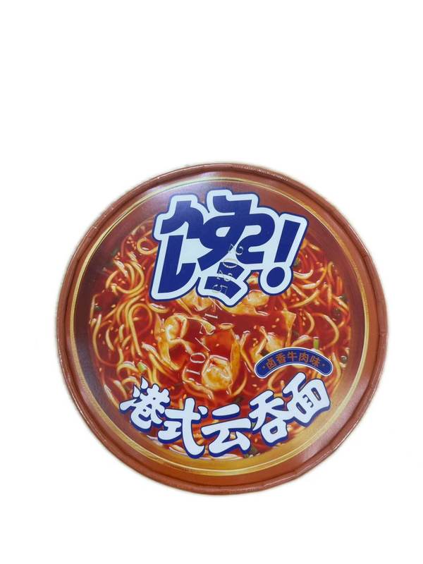 饭小馋港式云吞面135g（卤香牛肉味）*1/桶
