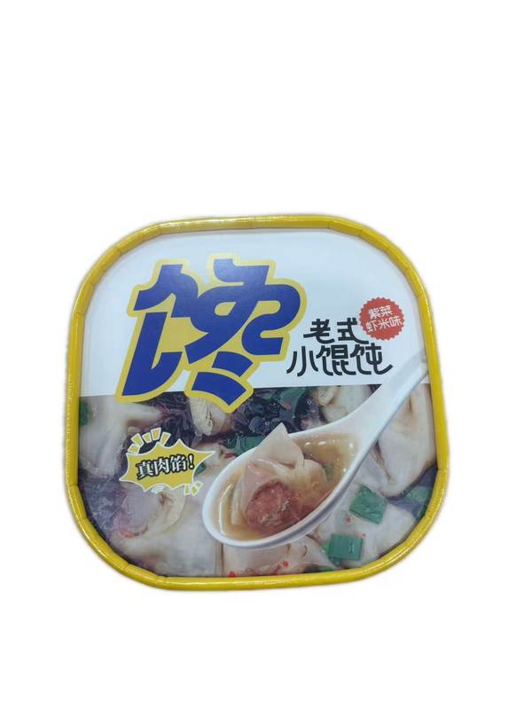 饭小馋老式小馄饨76g（紫菜虾米味）*1/桶