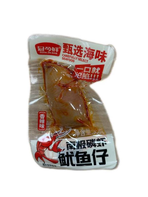 冠今鲜鱿鱼仔35g（香辣味）*1/袋