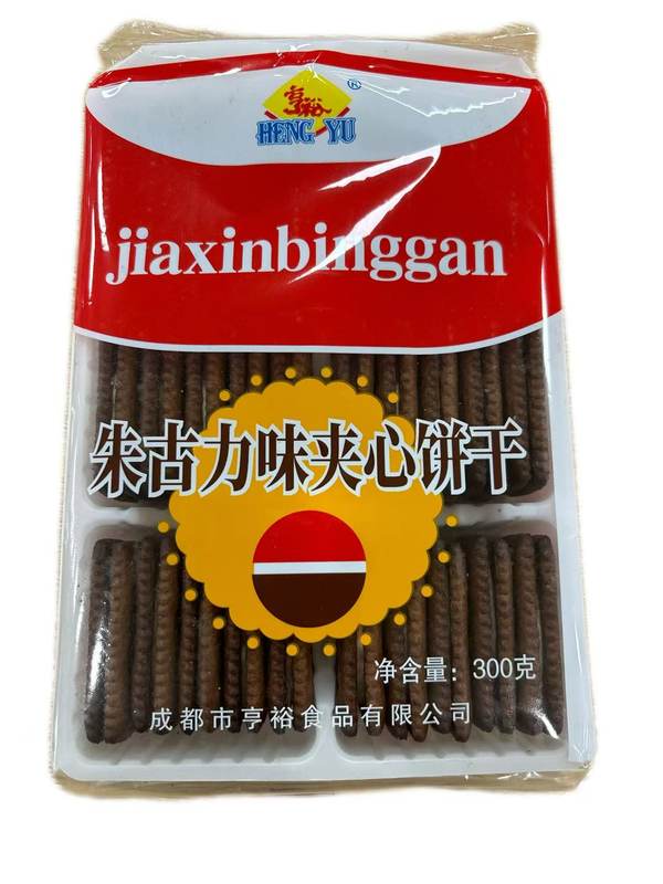 亨裕朱古力夹心饼干300g*1/袋