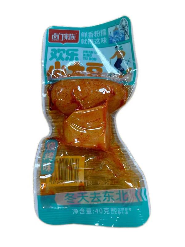卤门家族欢乐小土豆40g（烧烤味）*1/袋