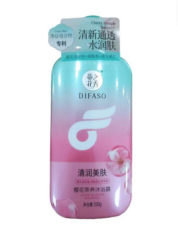 500g蒂花之秀樱花萃养沐浴露(清润美肤)