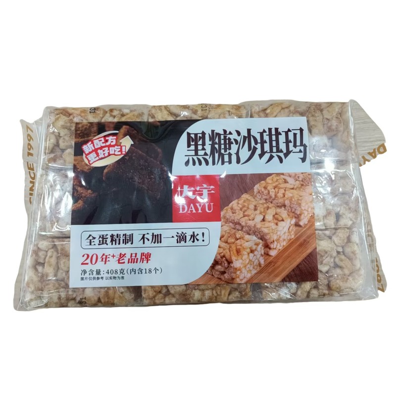 大宇黑糖沙琪玛408g*1/袋
