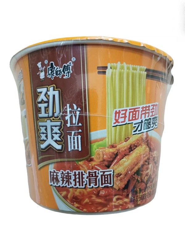 劲爽麻辣排骨桶面