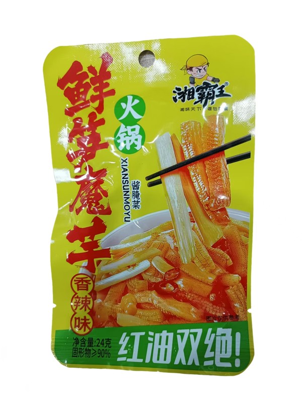 湘霸王火锅鲜笋魔芋24g（香辣味）*1/袋
