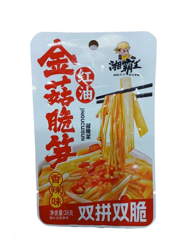 湘霸王金针菇26g（香辣味）*1/袋