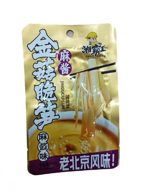 湘霸王金针菇脆笋24g（麻酱味）*1/袋