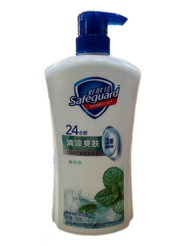 720g舒肤佳薄荷冰怡舒爽沐浴露