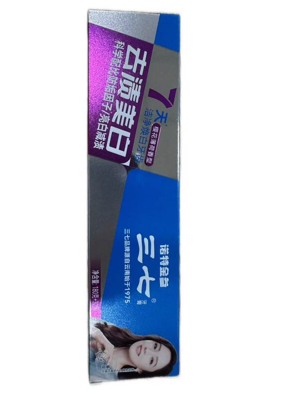 180g+30g诺特金参三七去渍美白牙膏(樱花薄荷香型)