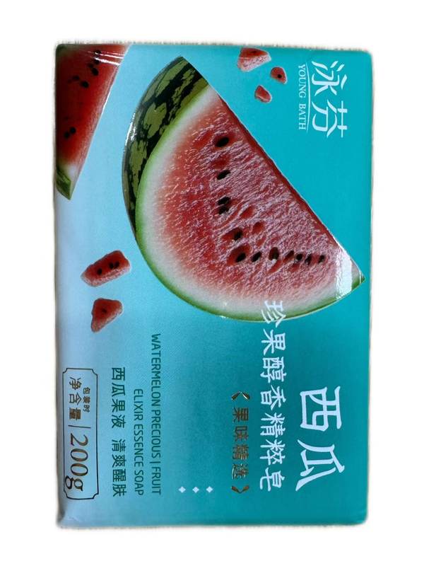 200g泳芬西瓜珍果醇香鲜萃皂