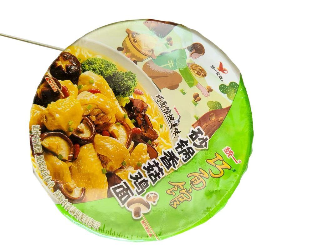 统一砂锅香菇鸡面