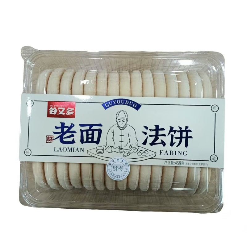 谷又多老面发饼458g*1/盒