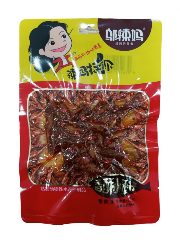 邬辣妈香酥小鱼仔45g