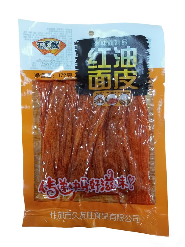 香香飘红油面皮172g*1/袋