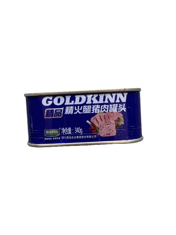 高金精火腿猪肉罐头