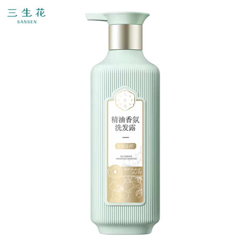500g三生花精油香氛去屑止痒洗发水