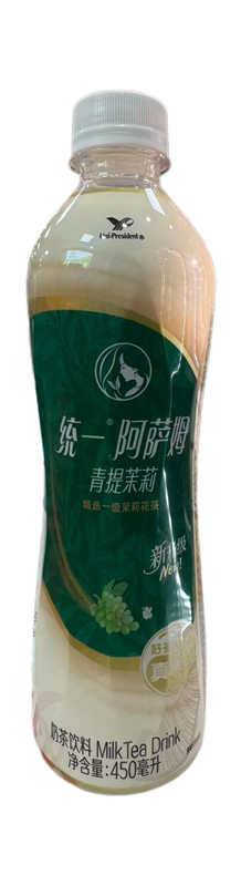 统一阿萨姆奶茶（青提茉莉）450ml