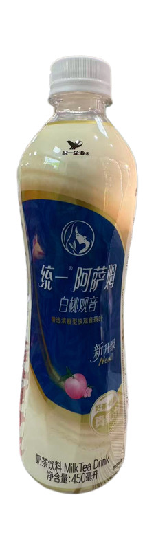 统一阿萨姆奶茶（原味白桃观音）450ml