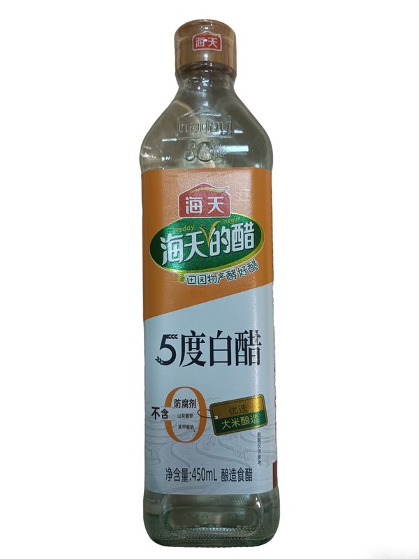 海天白醋450ml