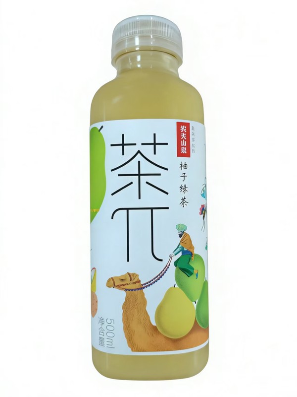 500ml柚子绿茶