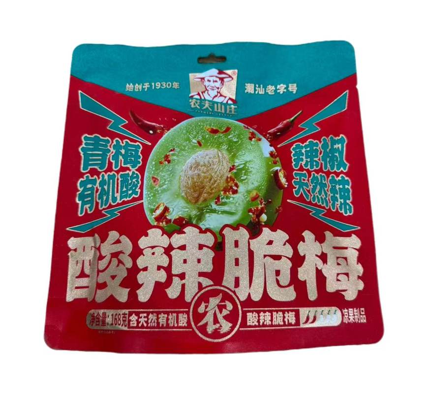 农夫山庄酸辣脆梅168g