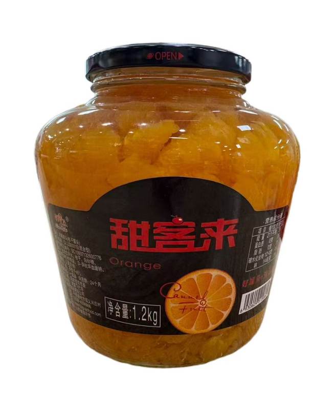 甜客来桔子罐头1200g