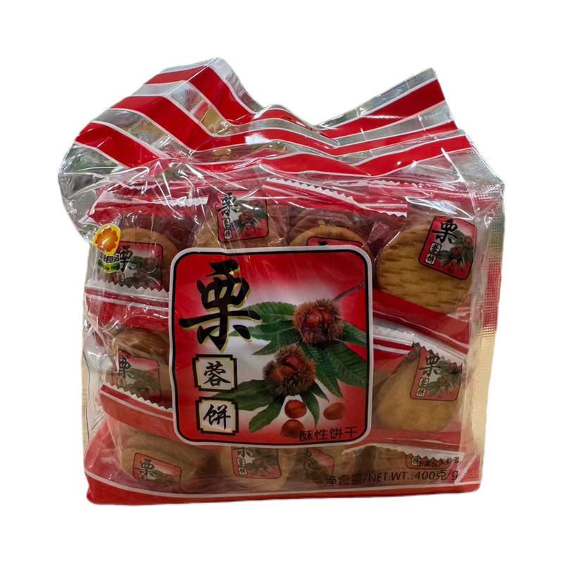 鸿达栗蓉饼400g