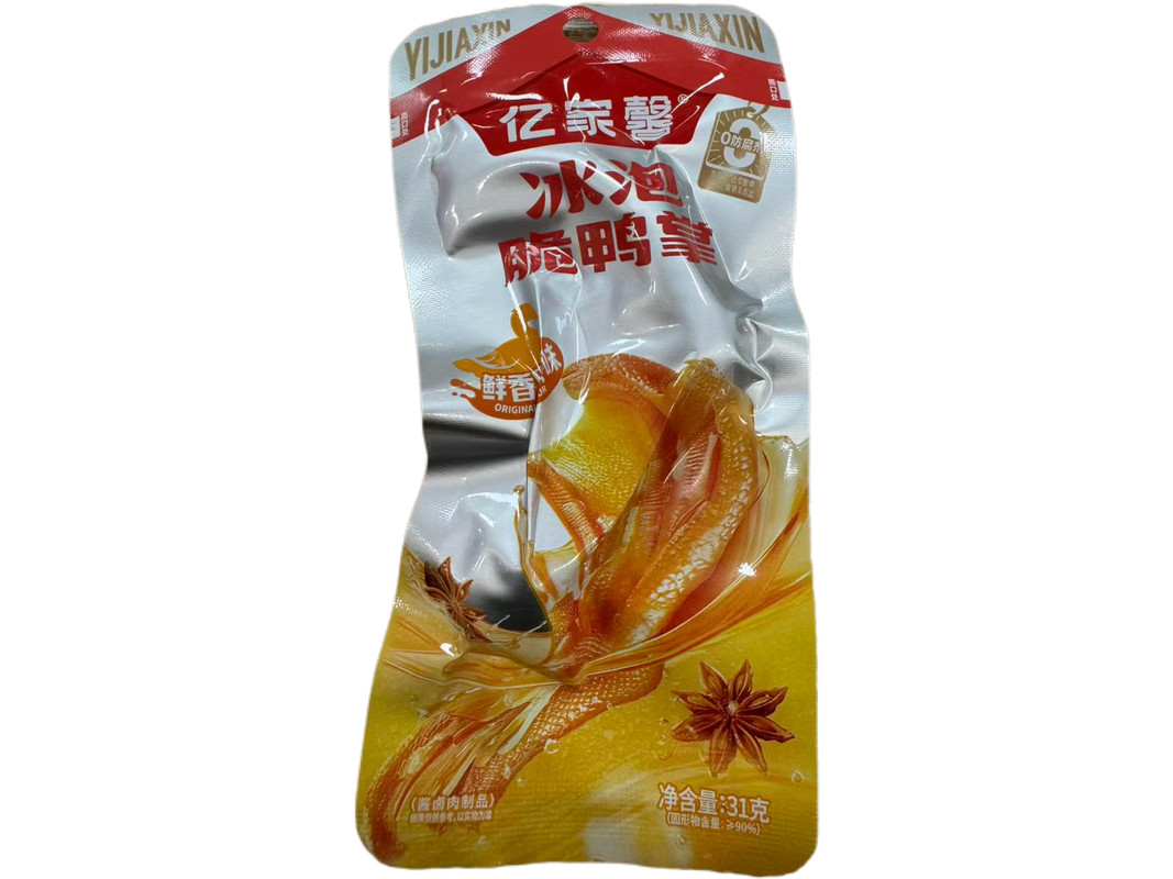 亿家馨冰泡脆鸭掌31g（鲜香原味）