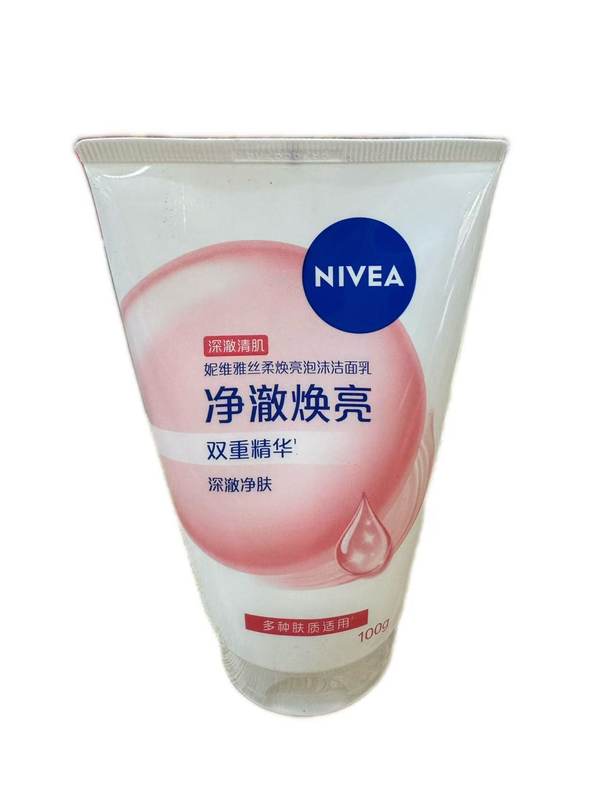 100g妮维雅丝柔焕亮泡沫洁面乳