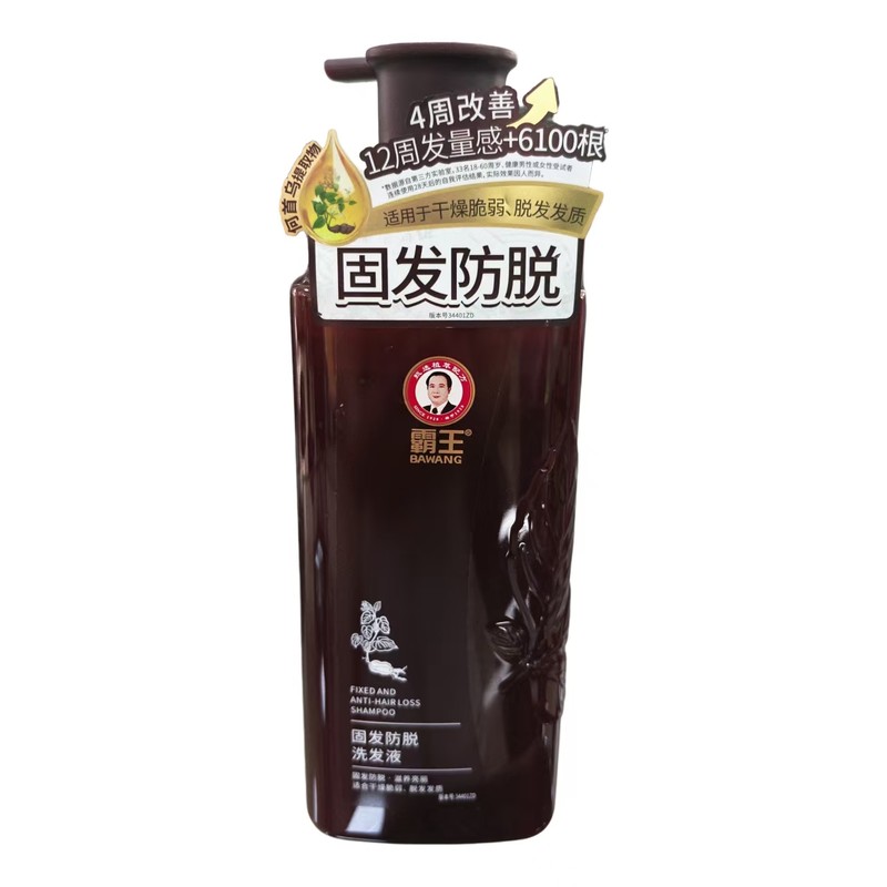 霸王首乌固发洗发液400ml
