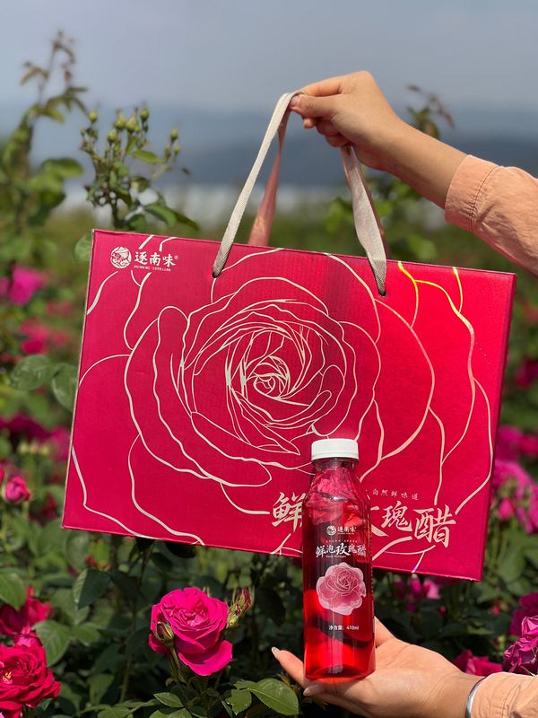 鲜泡玫瑰醋