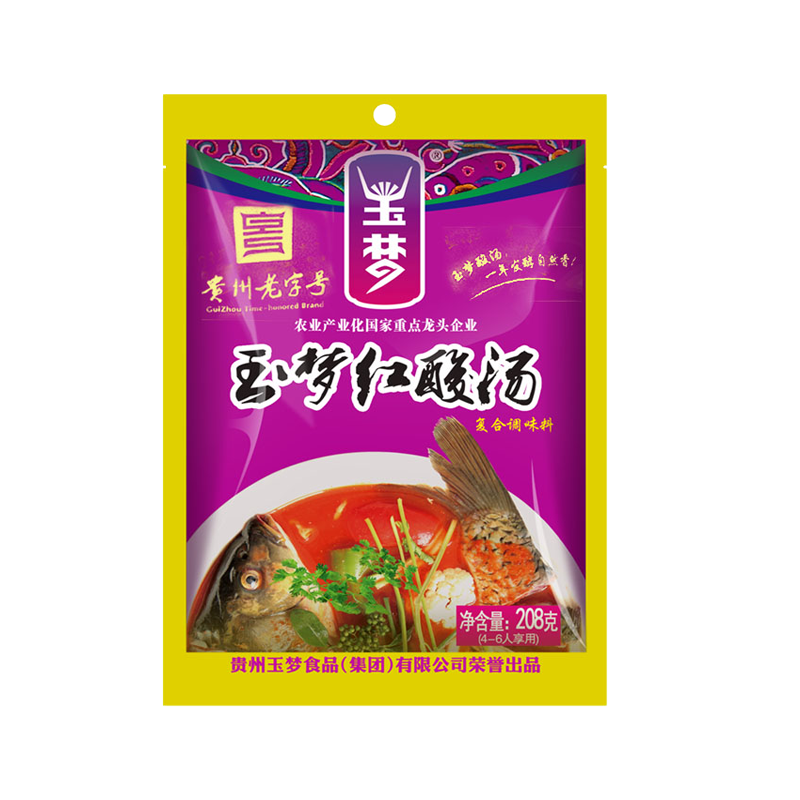 208g玉梦红酸汤