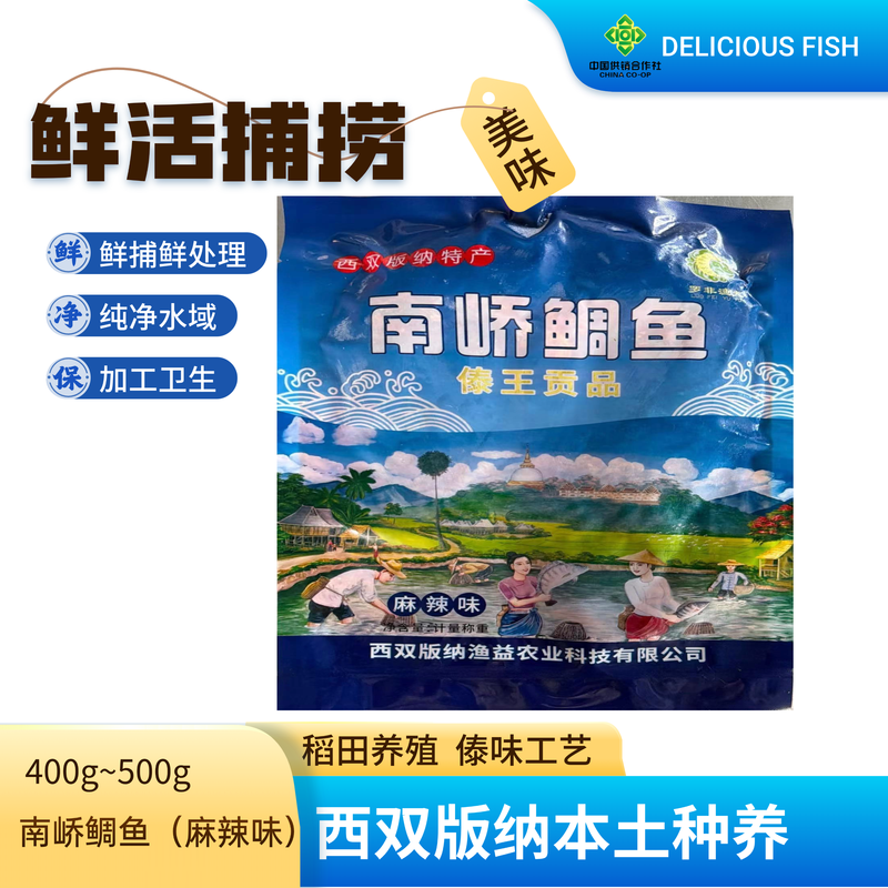 南峤鲷鱼（麻辣味）400g~500g